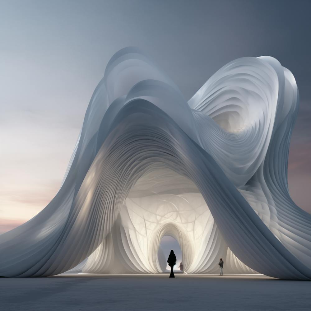 North Pole Futuristic Architecture