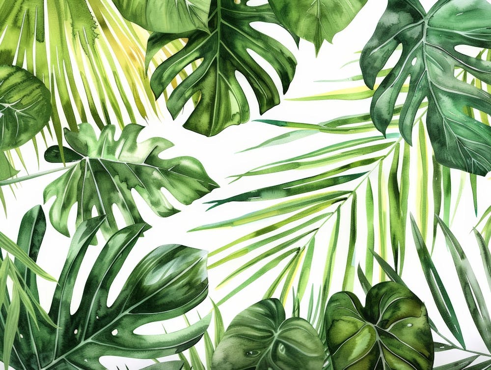 Tropical Leaves 136