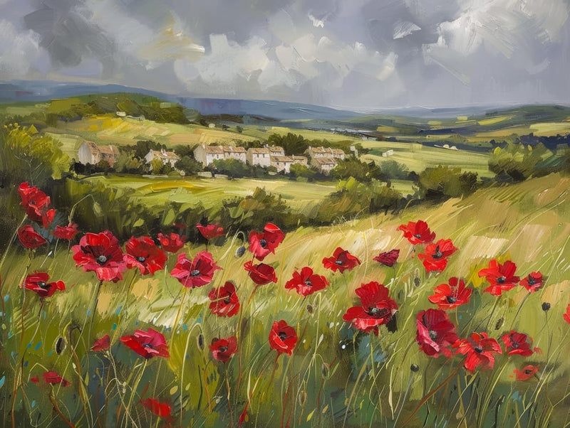 Poppies In The Meadow 15