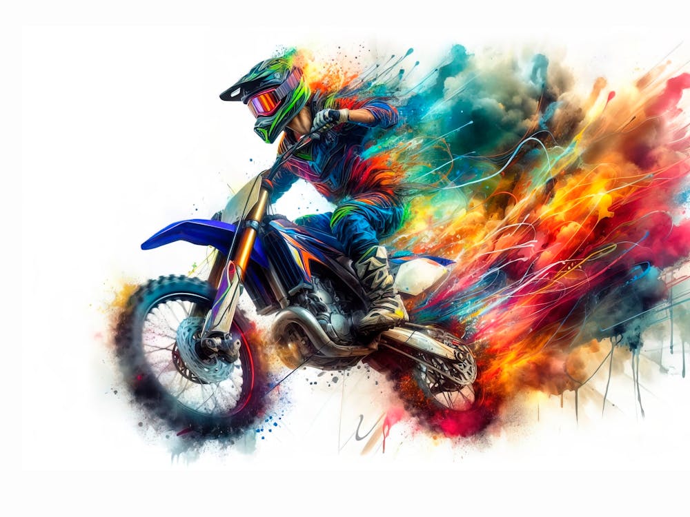 Motocross Rider 18