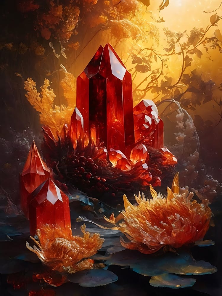 Red Crystals