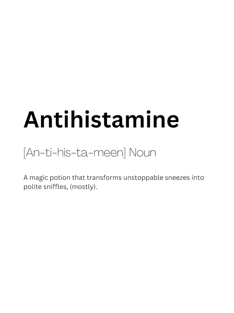 Antihistamine Definition Meaning