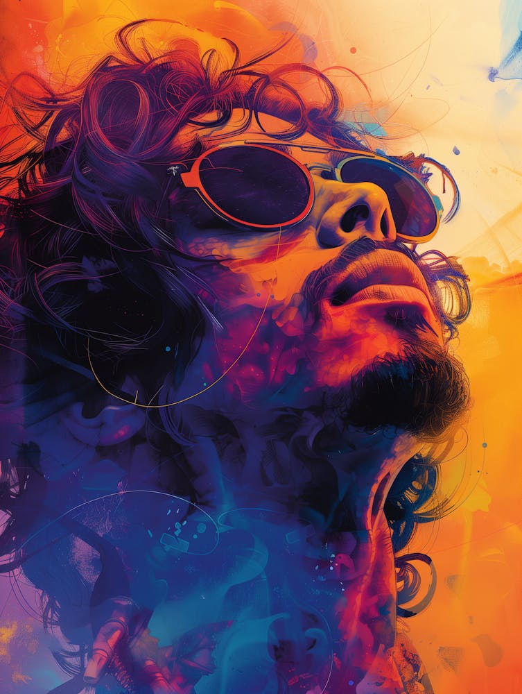 Mann mit Sonnenbrille 1