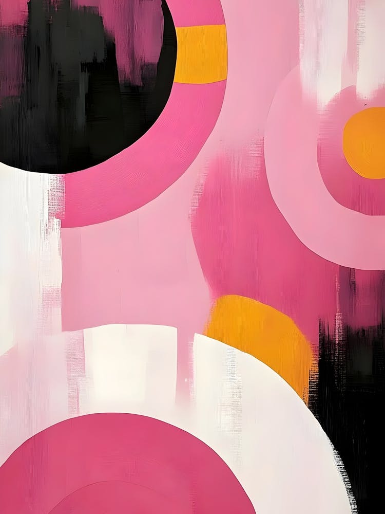 Pink Circles 3