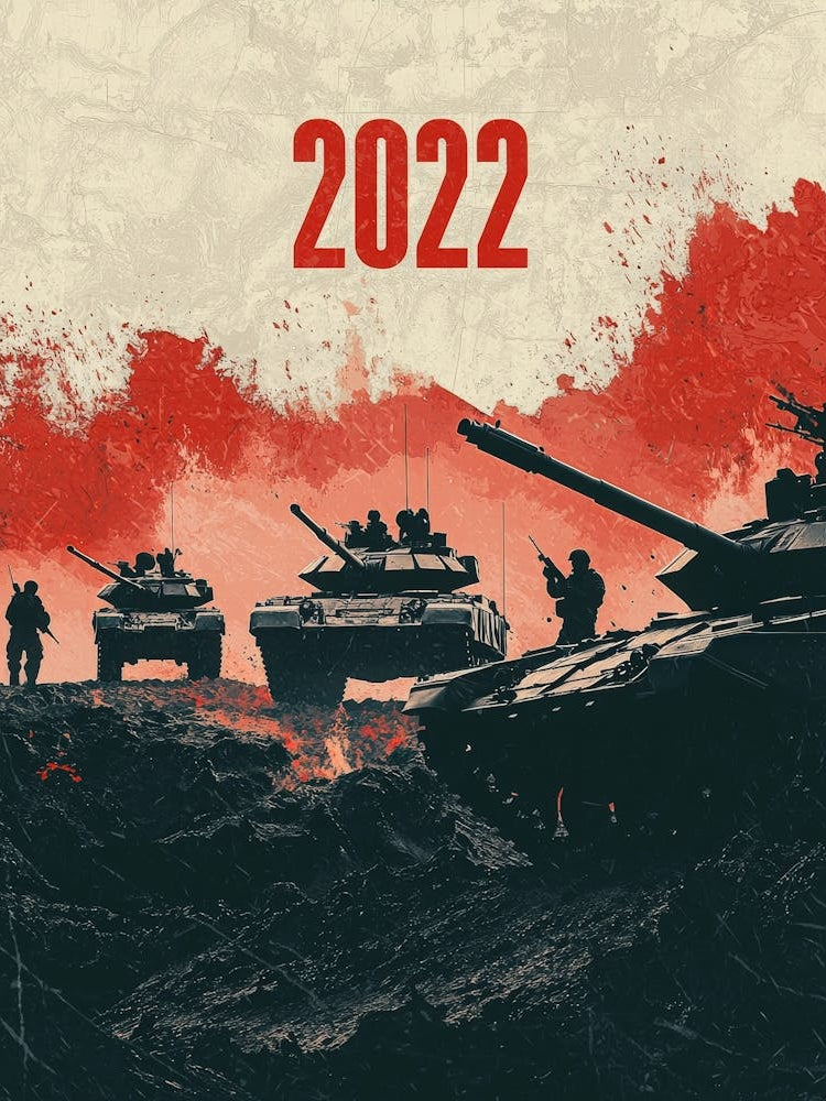 Aihrgdesign A Powerful Geopolitical Poster Marking The Start 6