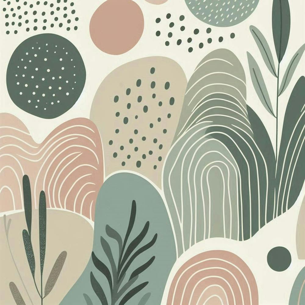 Abstract Floral Pattern 2