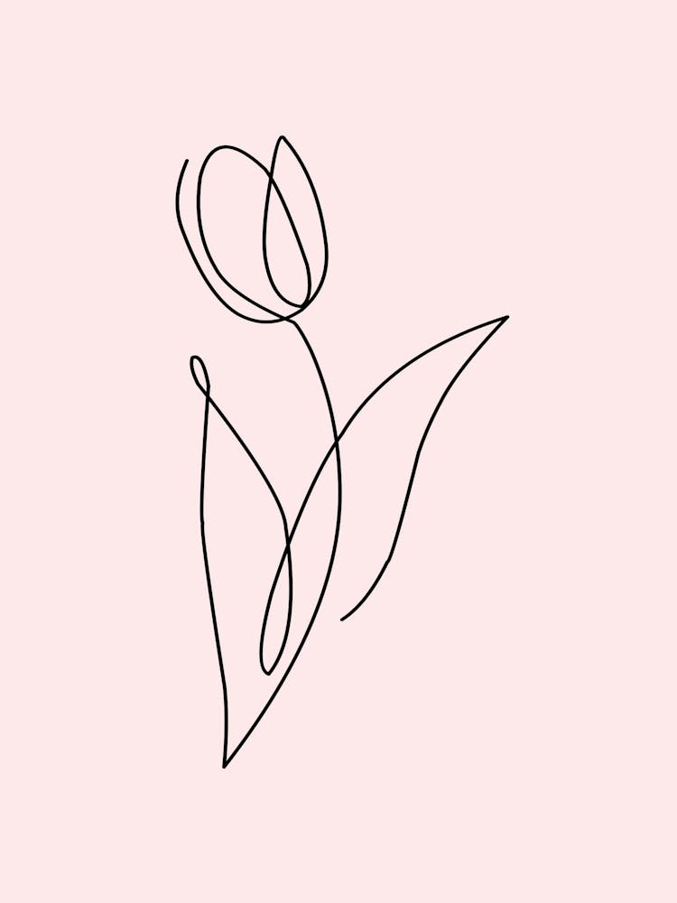 Tulpen Gemälde, Tulpen Zeichnung, Tulpen Gemälde, Tulpen Zeichnung, Tuli