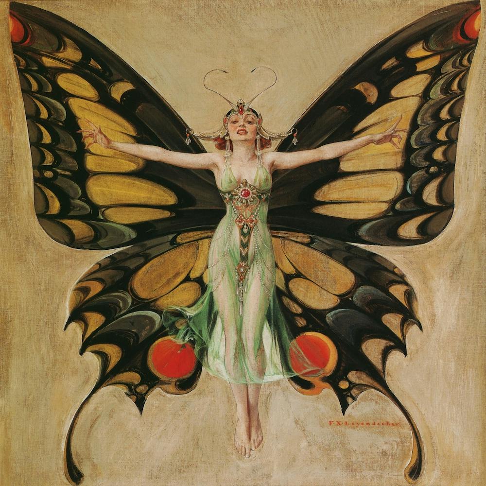 The Flapper, Frank Xavier Leyendecker