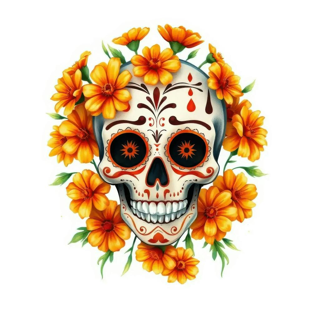 Day Of The Dead Skull