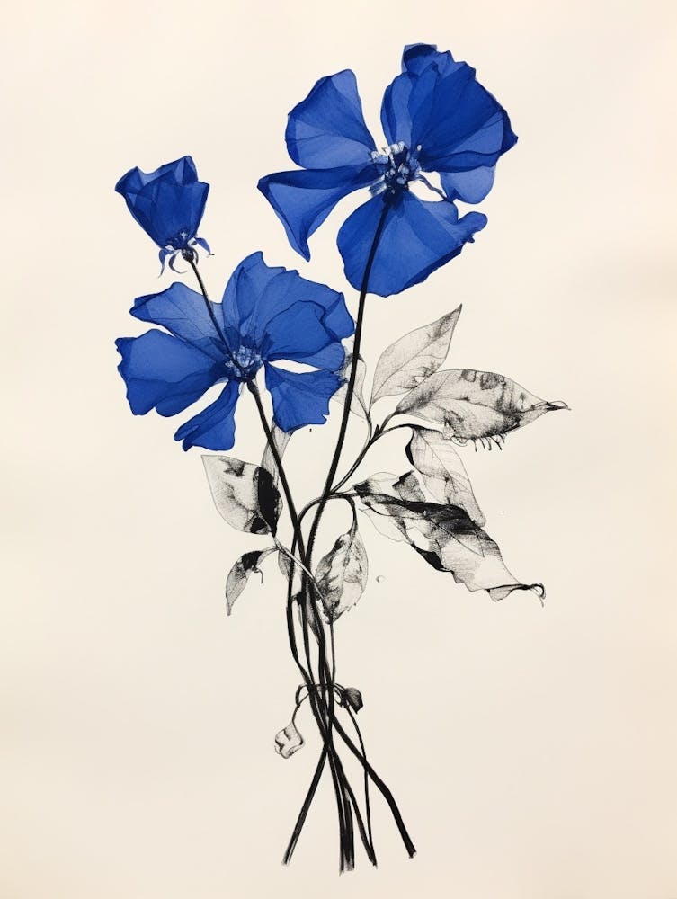 Blauer Botanischer Flieder 5