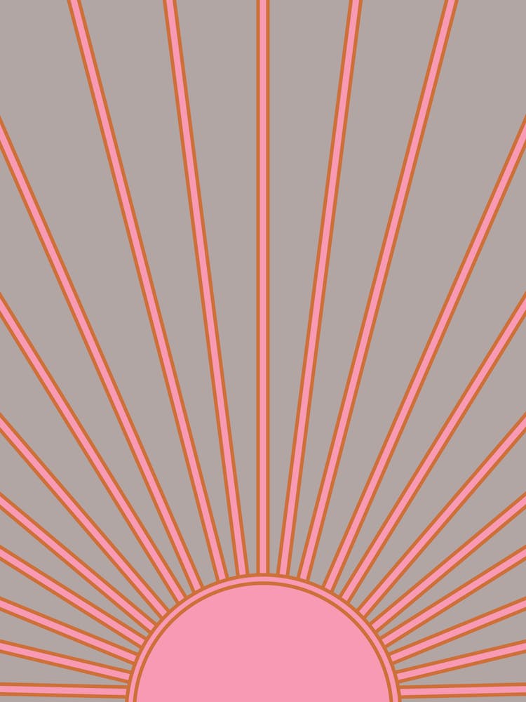 Sunshine Grey And Pink