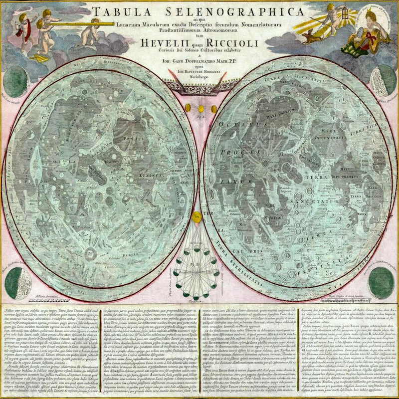 Map Of The Moon