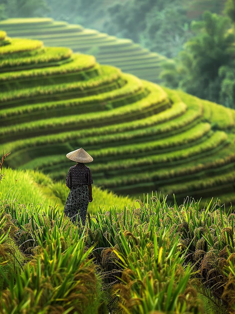 Rice Terraces In Vietnam 3