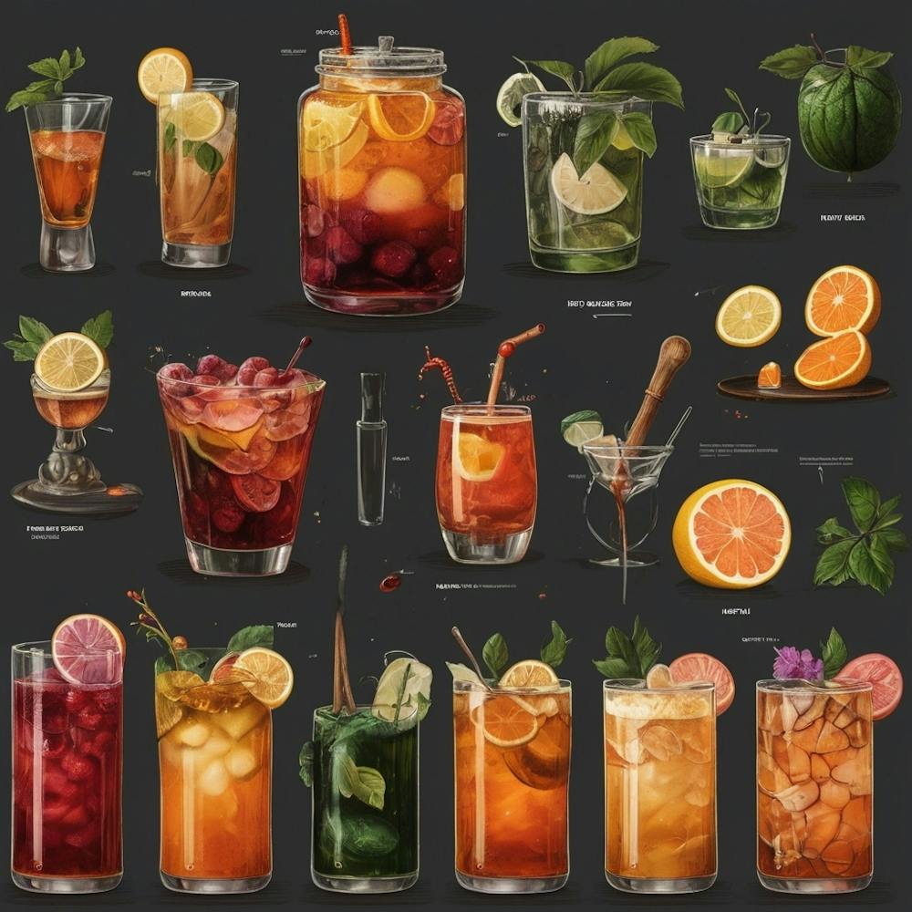 Default Process Of Preparation Of Drinks Aesthetic 3