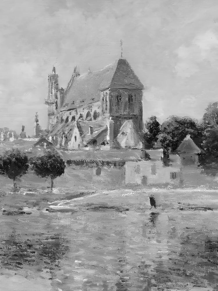 View Of A Church