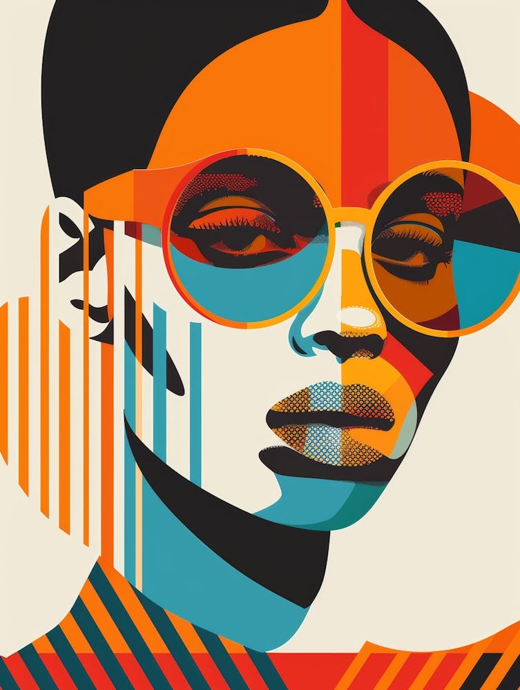 African Woman With Sunglasses 7