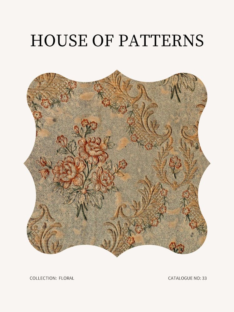 Floral Pattern Poster 33