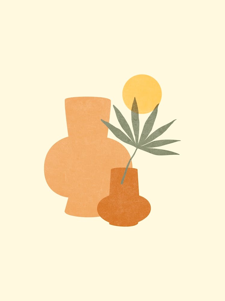 Honey Bohemian Vase