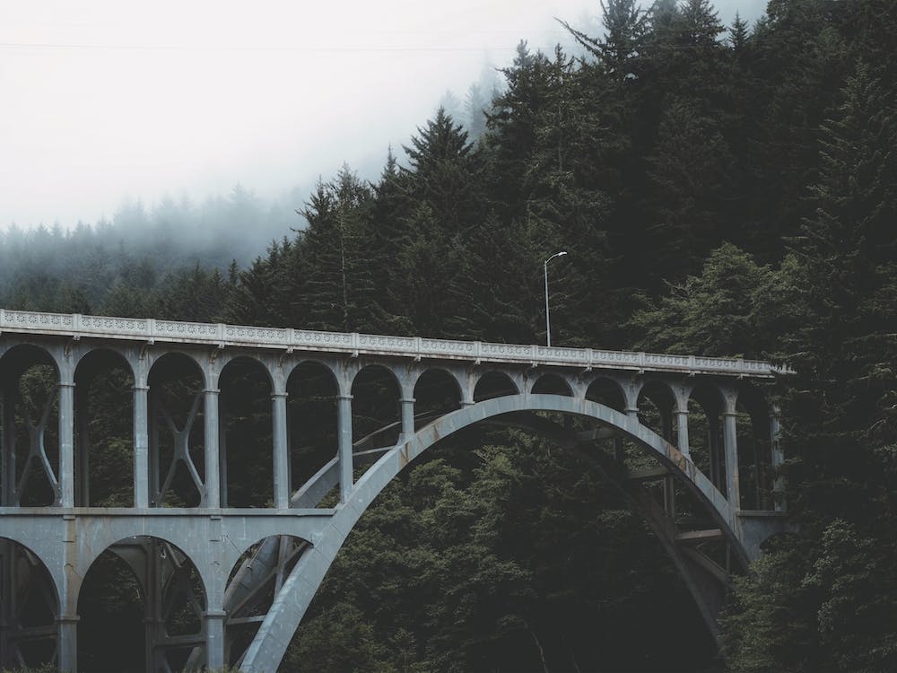 Bridge Through The Mountains