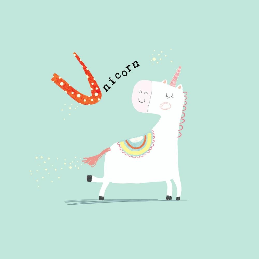 U est pour Licorne