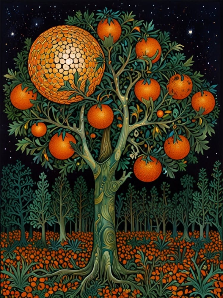 William Morris Orange Tree 3