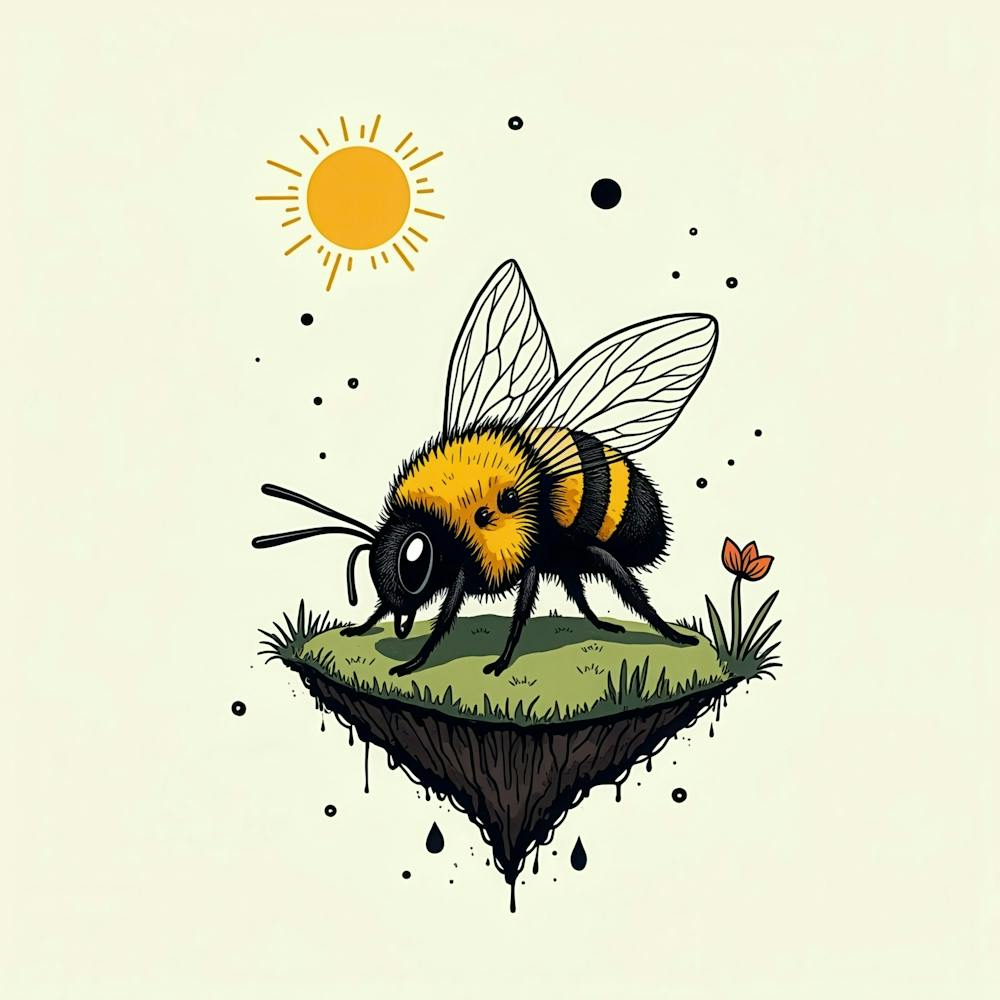 Bee Illustration 1