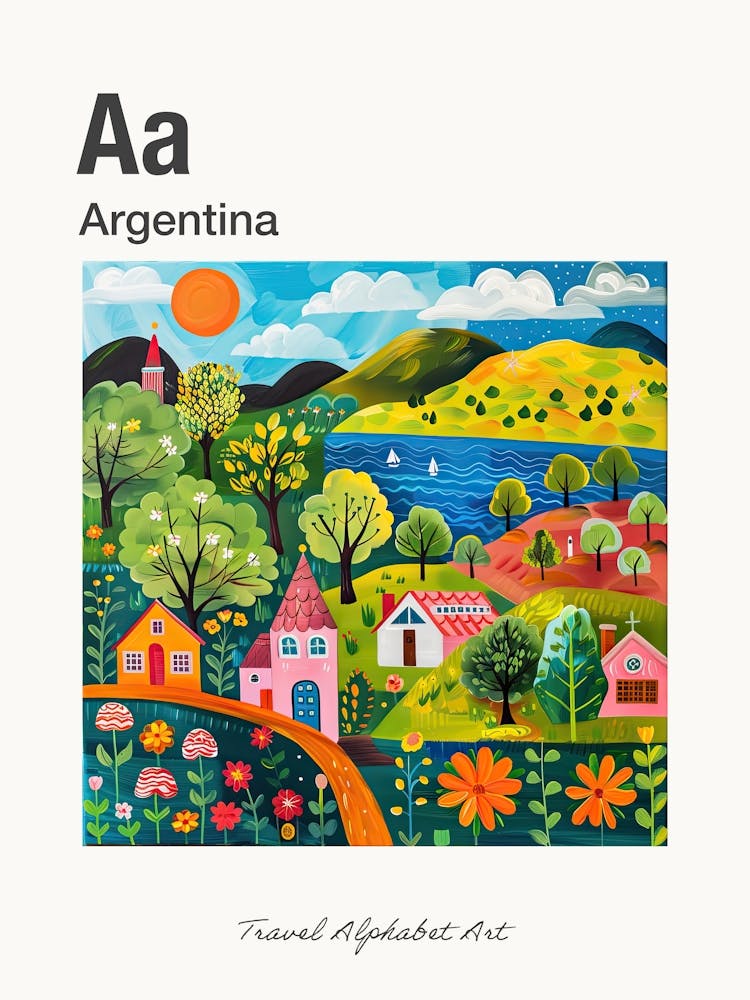 Kids Travel Alphabet  Argentina 1