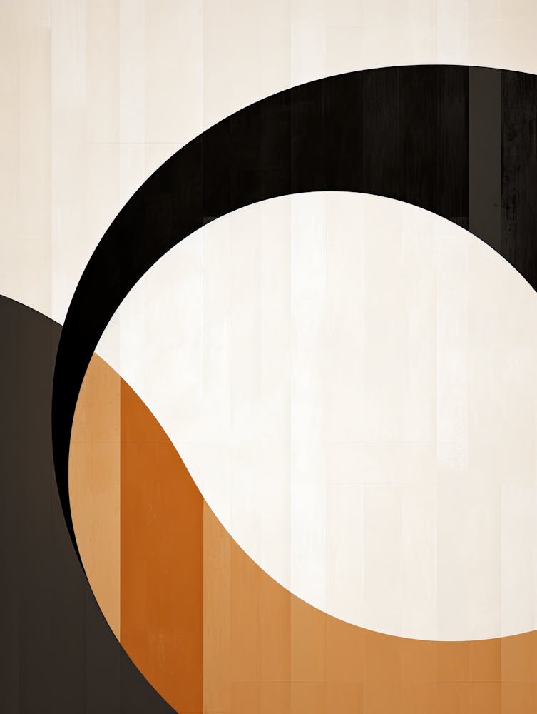 Geometric Echoes: Abstract Bauhaus Harmony