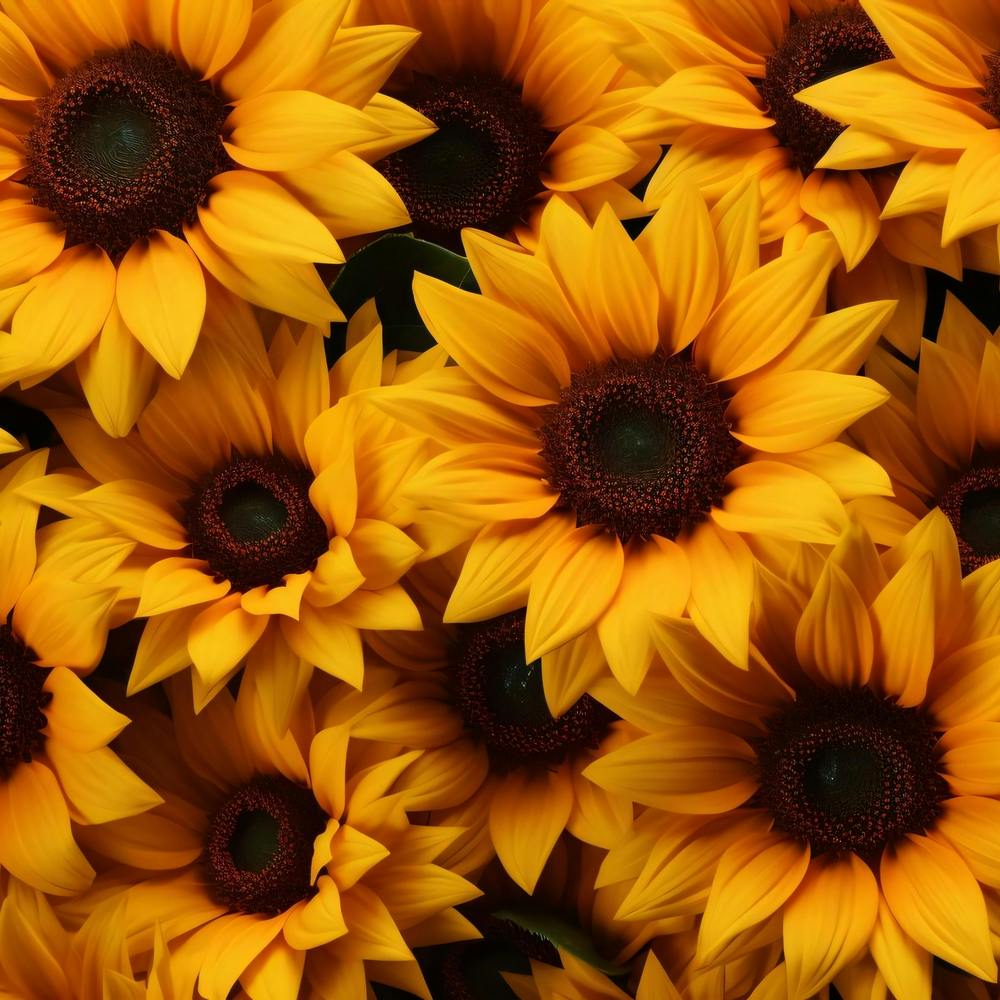 Sunflowers Background