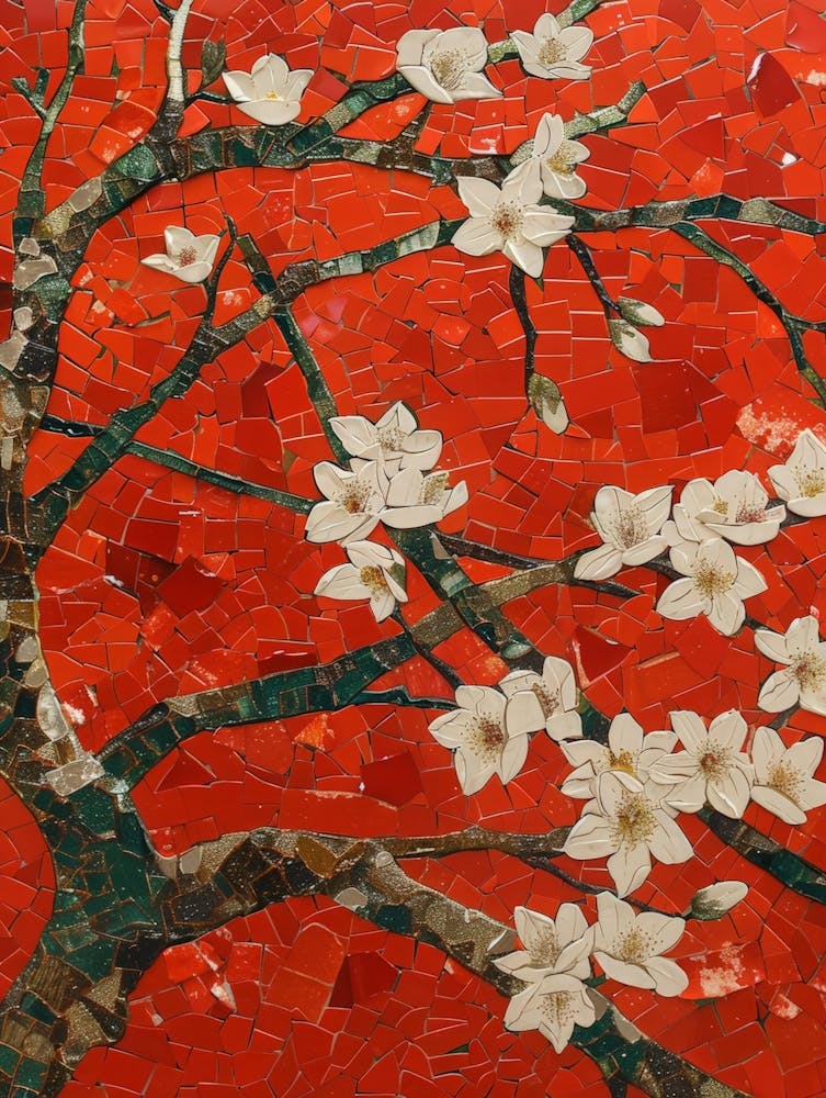 Blossoming Cherry Tree 1