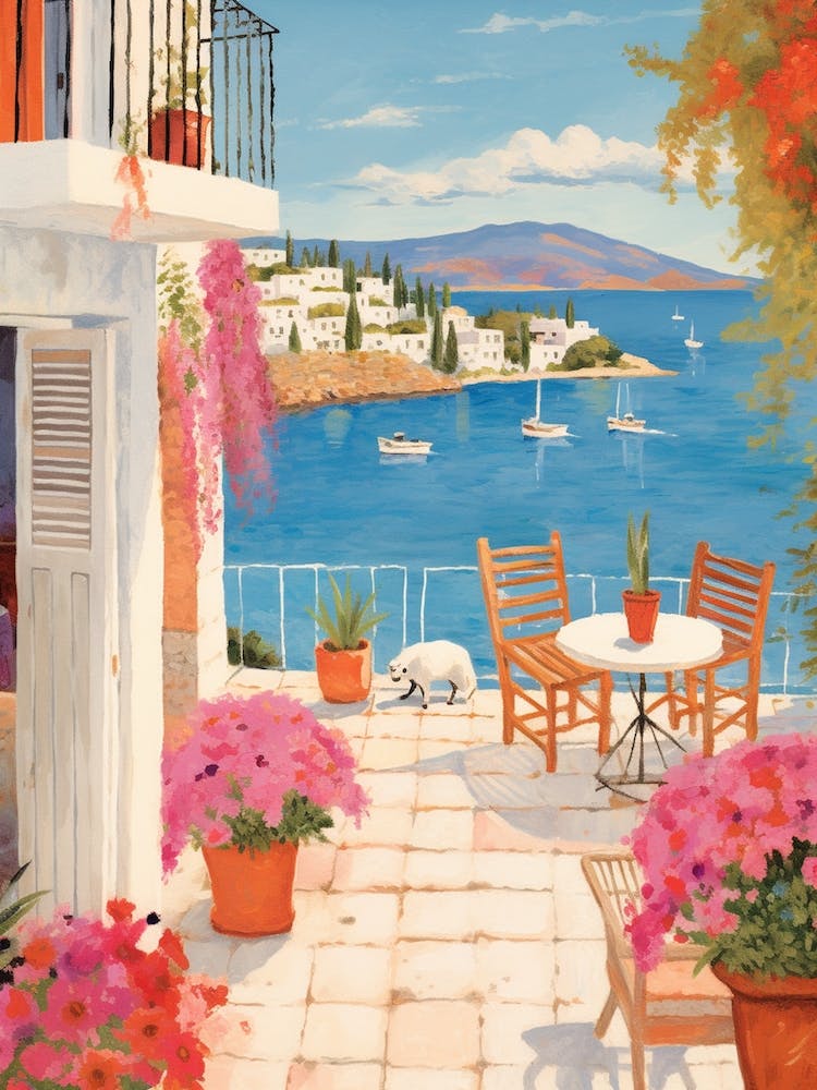 Bodrum Turkey 4 Illustration