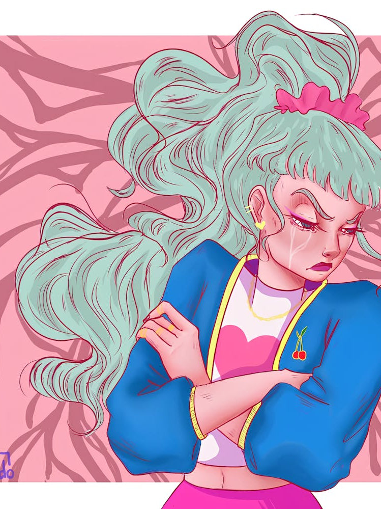 Color full emotions frustration