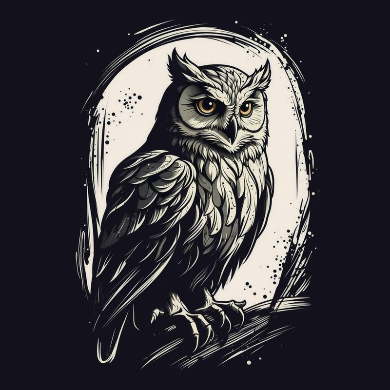 Owl in the foresr