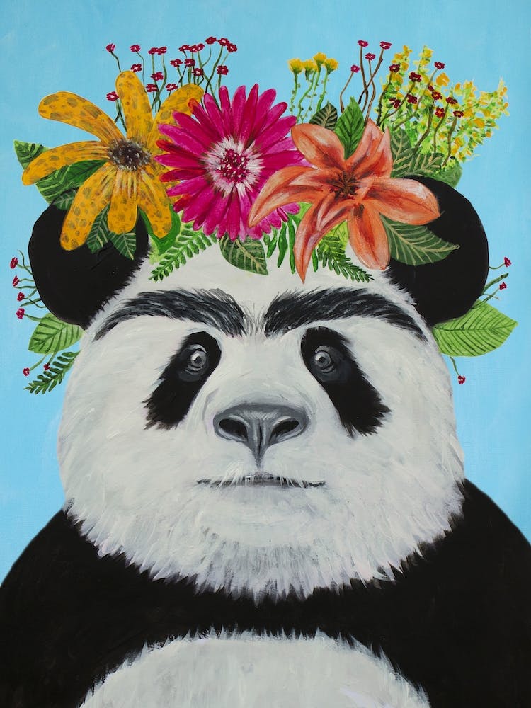 Frida Kahlo Panda