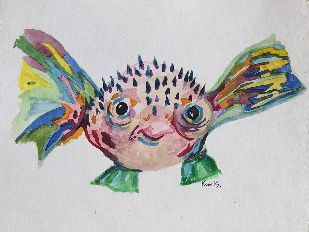 Colorful Puffer