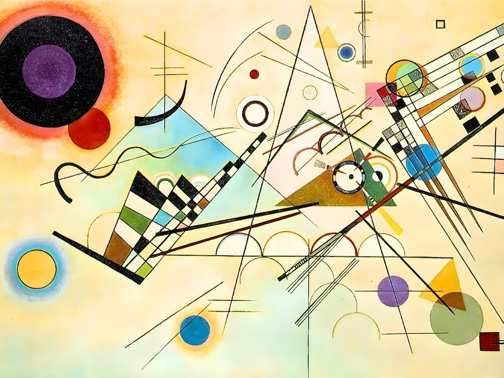 Wassily Kandinsky Abstract Painting