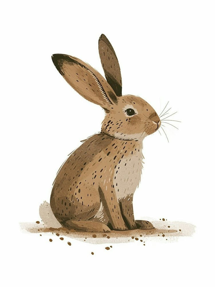 Beveren Rabbit Nursery Illustration 3