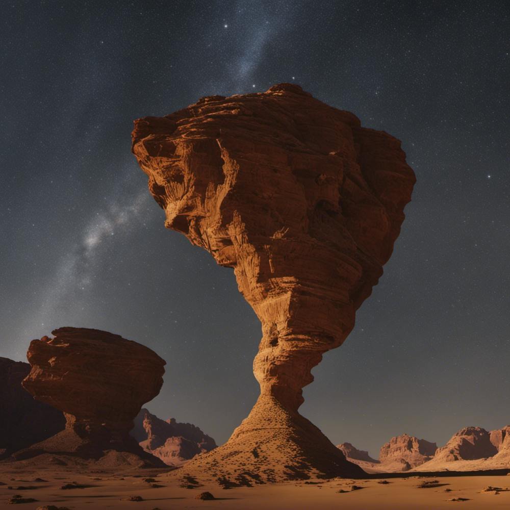 Rock Formation In The Desert
