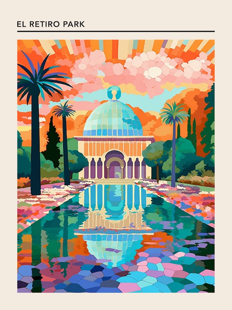 El Retiro Park Madrid Spain 4