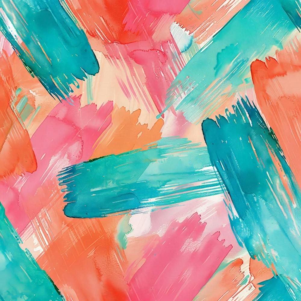 Abstract Watercolor Brushstrokes