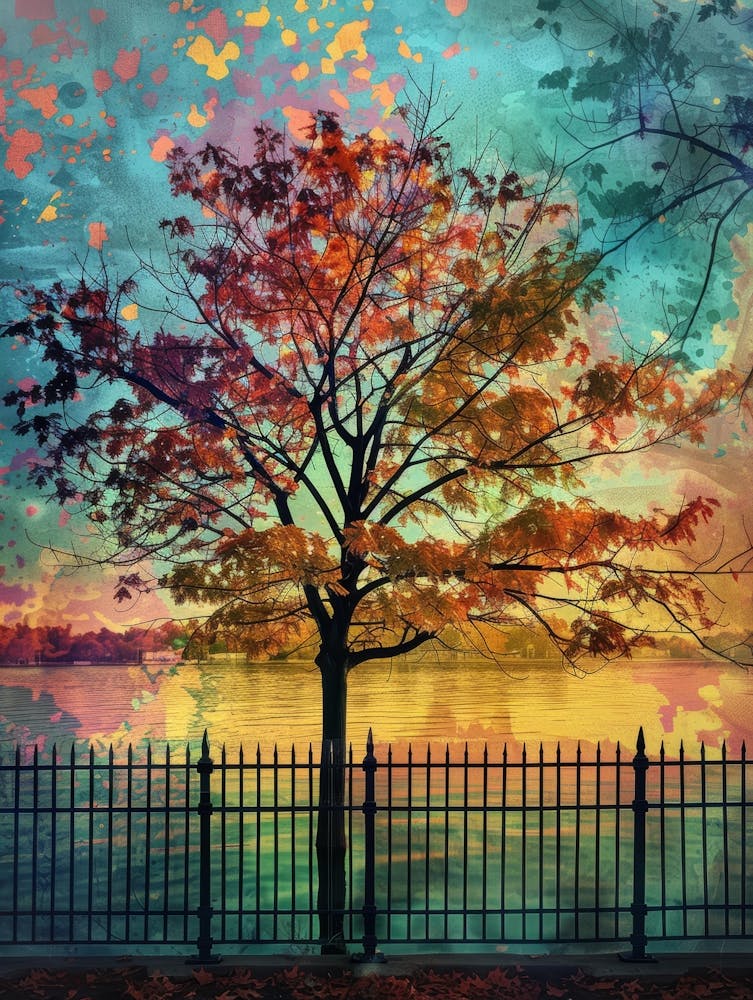 Autumn Tree Canvas Print 1
