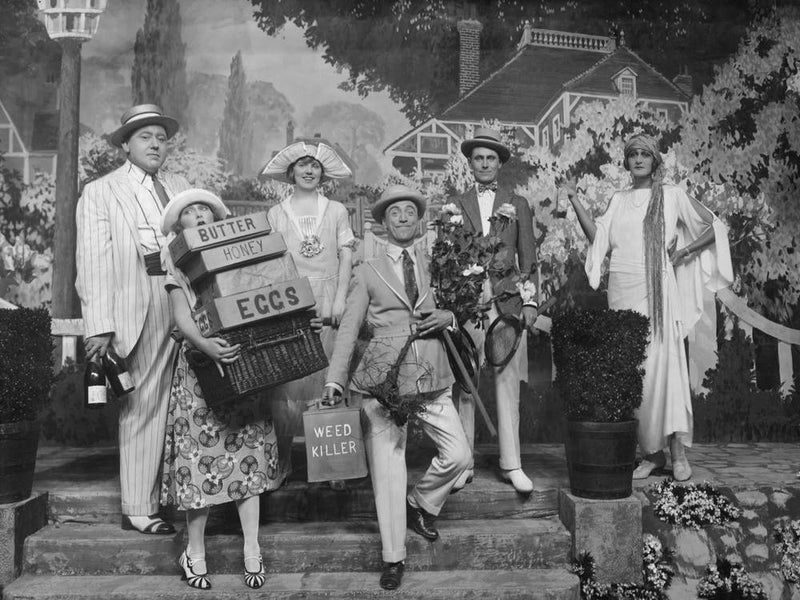 Scene From The Play The Cabaret Girl, 1922