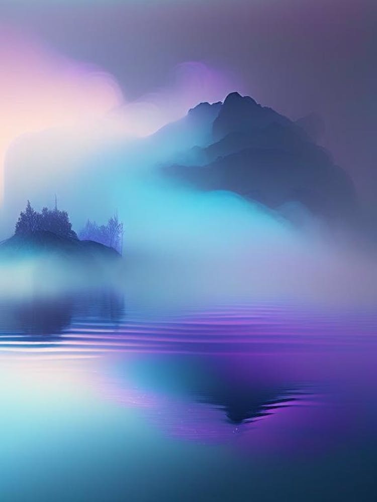 Fog, Waterscape Holographic 2
