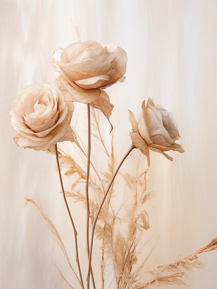 Boho Dried Flowers Rose 11