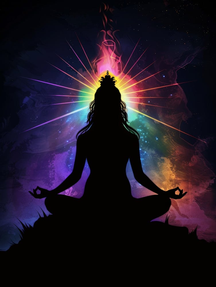 Meditating Woman 11