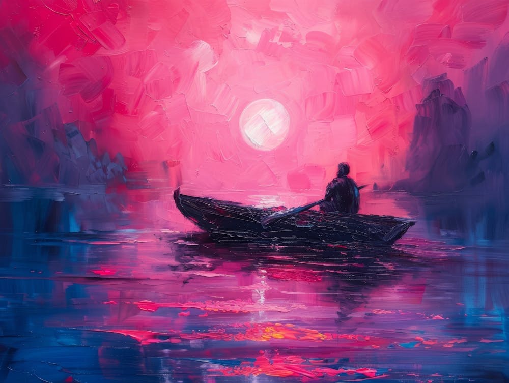Coucher de Soleil À Venise