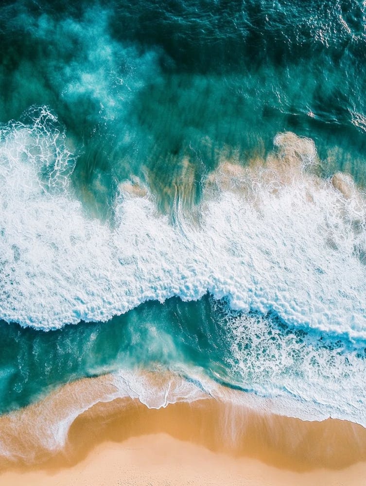 Aerial View Of A Beach 148