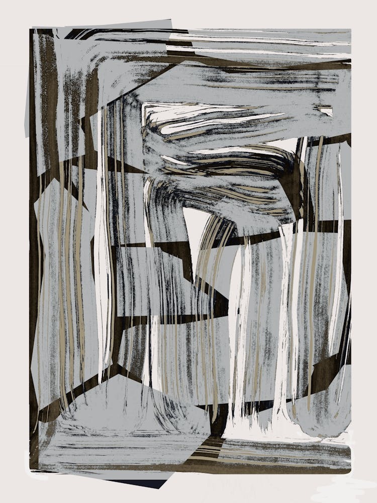 Brush on rocks