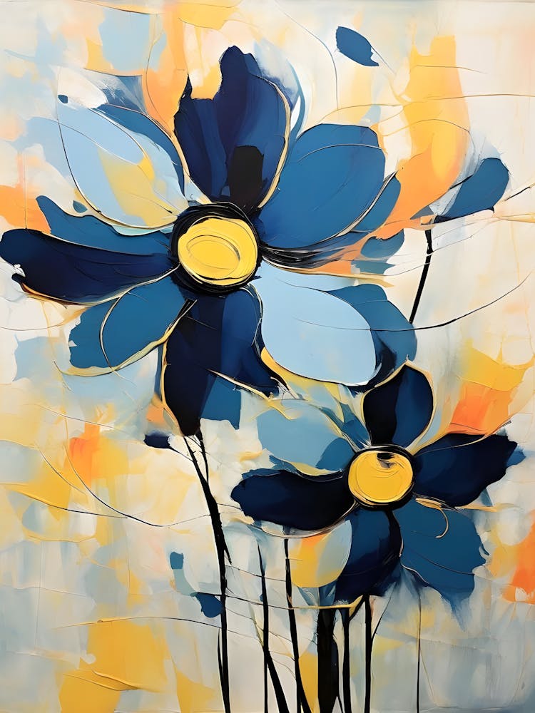 Blue Flowers 13