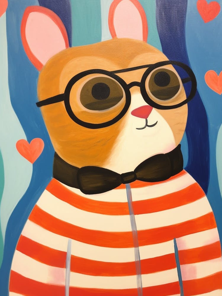 Little Squirrel 1 Wearing Sunglasses